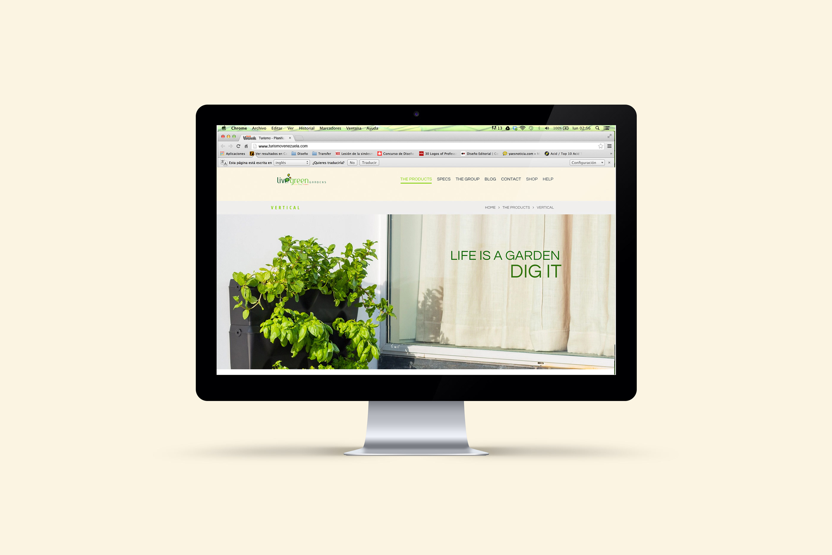Live green website