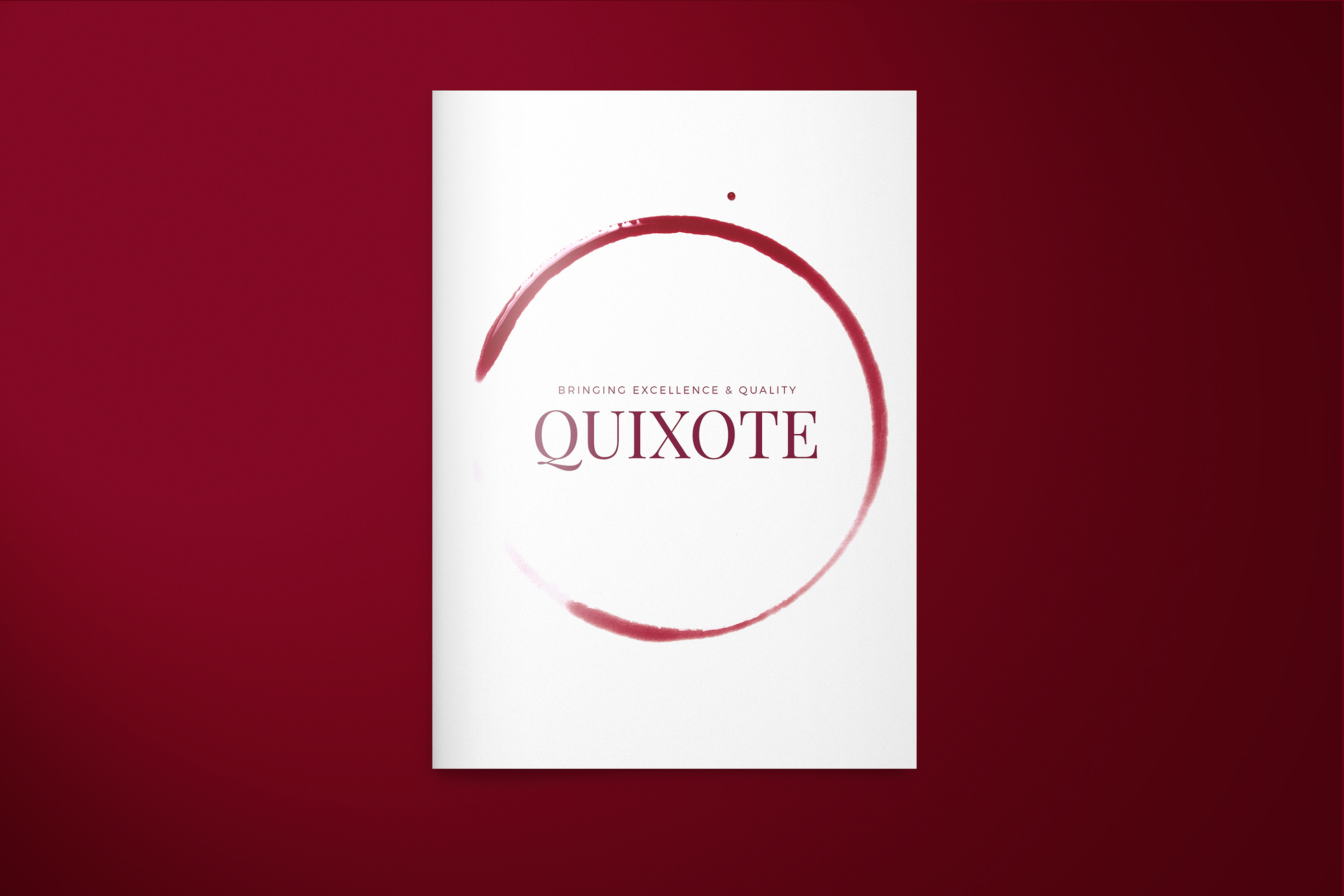 Quixote Vinum Catalog Design