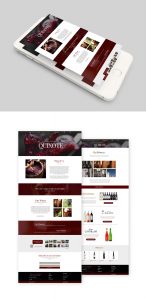 Quixote Vinum Website design