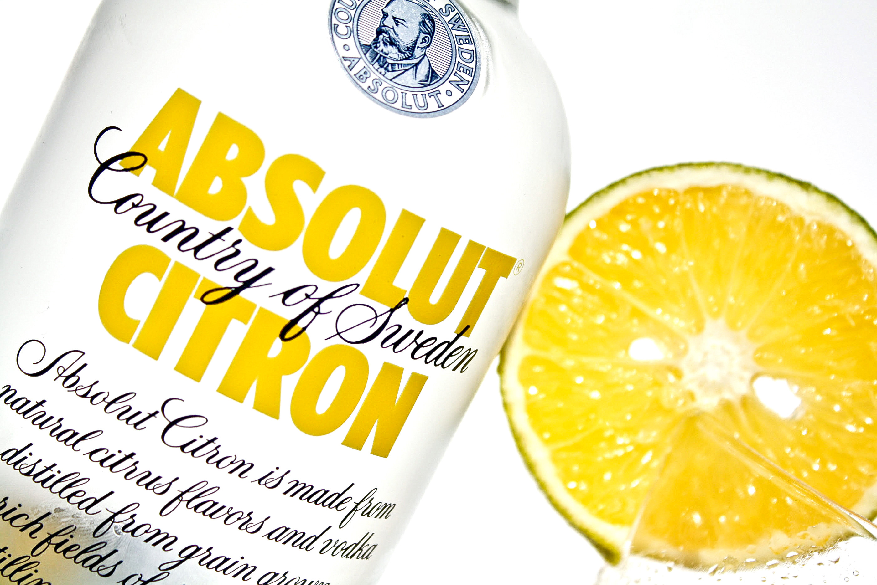 Absolut Vodka product photography