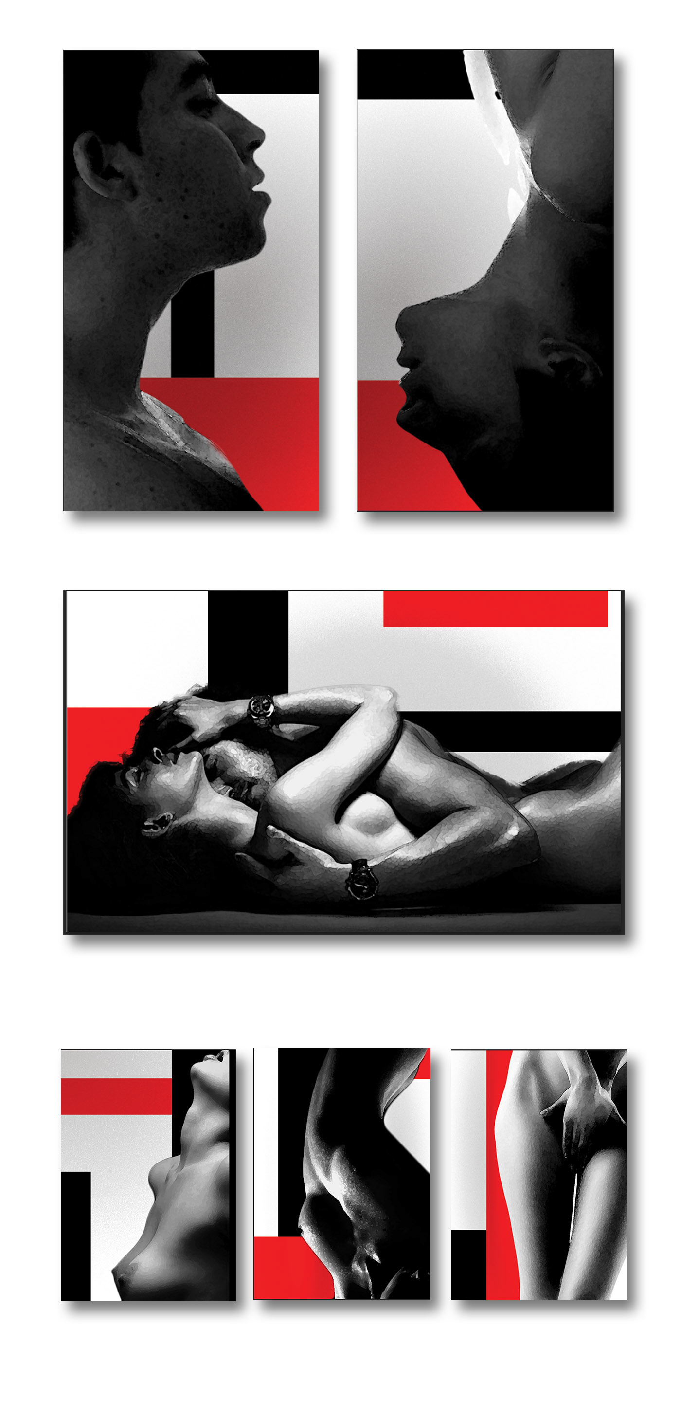 Mondrian painting collection